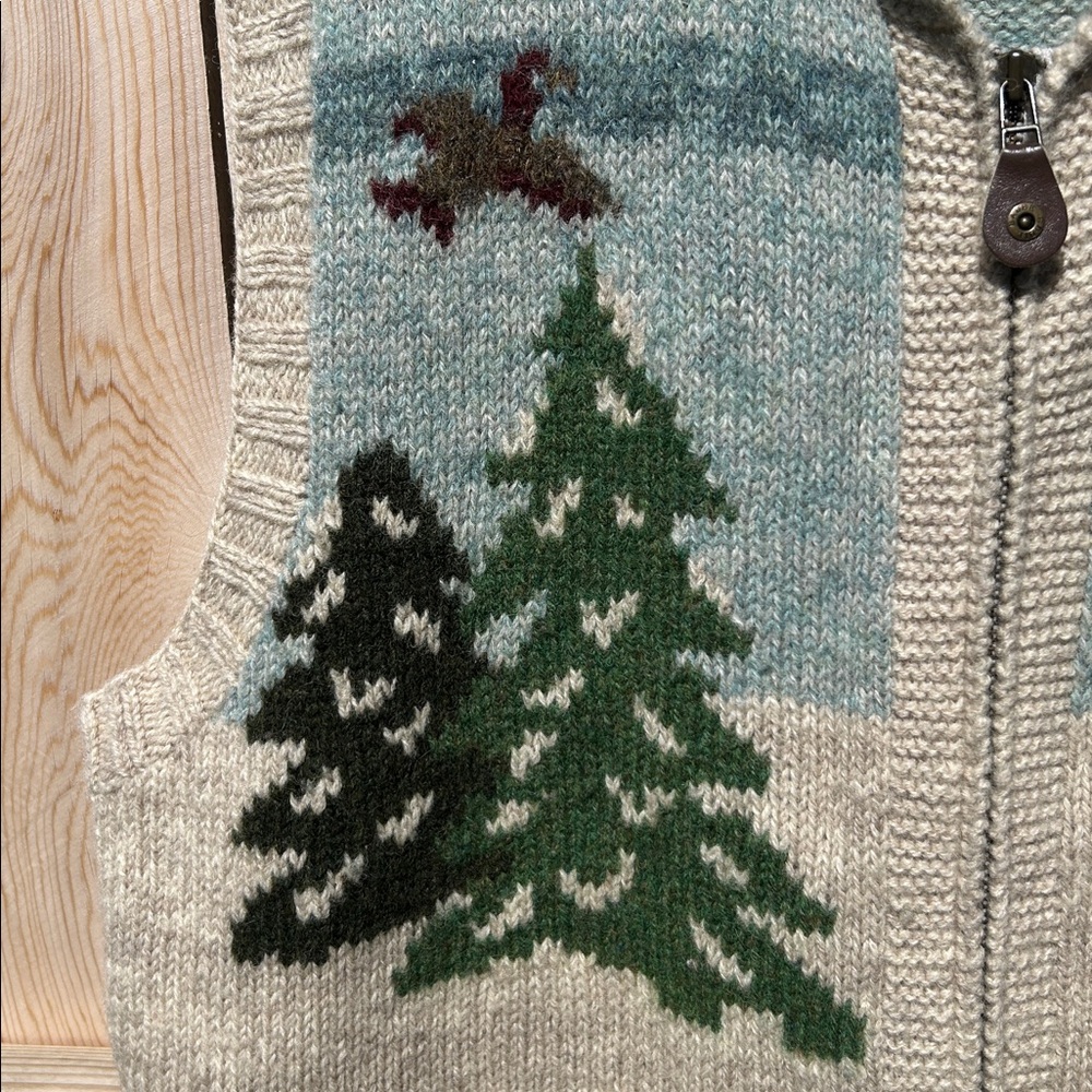 Vintage Eddie Bauer Wool Vest - Picture 3 of 7